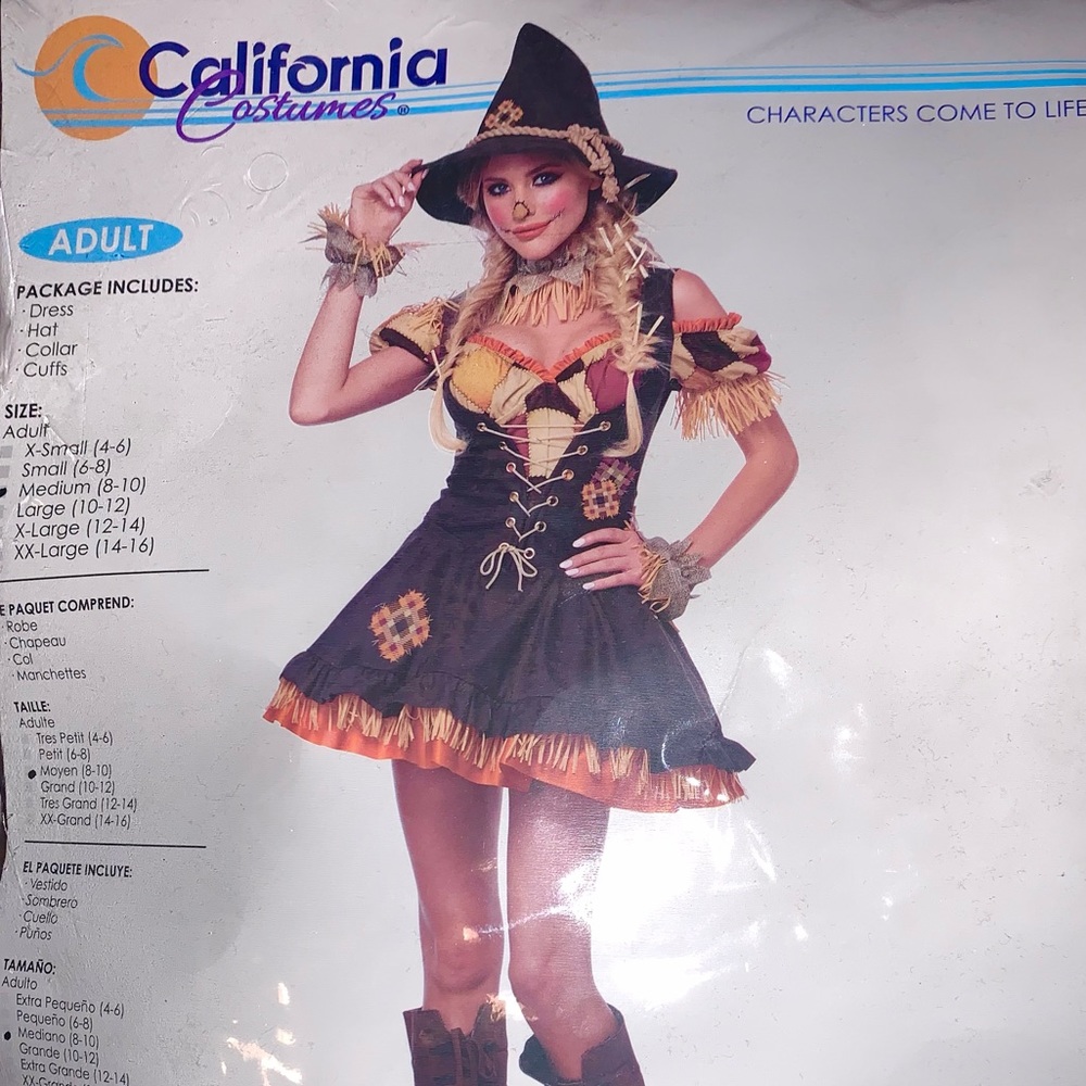 COPY - Womens Halloween Costume Sassy Scarecrow